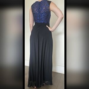 Ever Pretty Black and Blue Sequine Dress